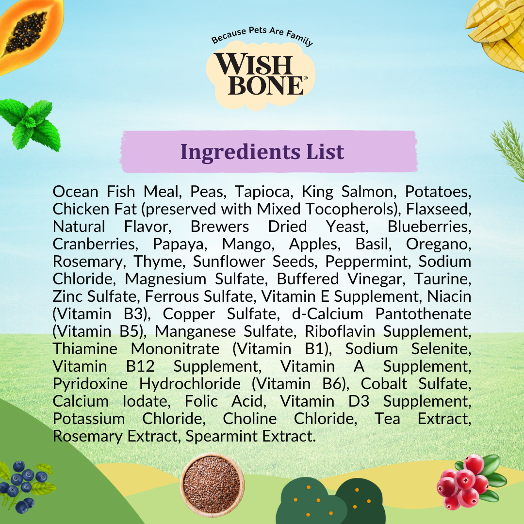 Wishbone Ocean for Dogs - New Zealand King Salmon 1.8kg