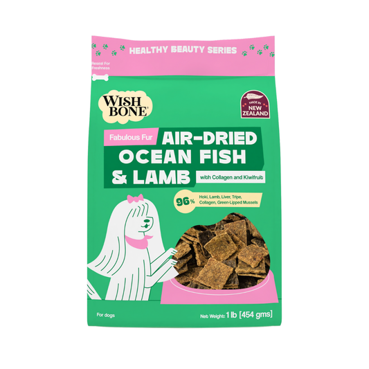 Wishbone Air-Dried Ocean Fish & Lamb 454g