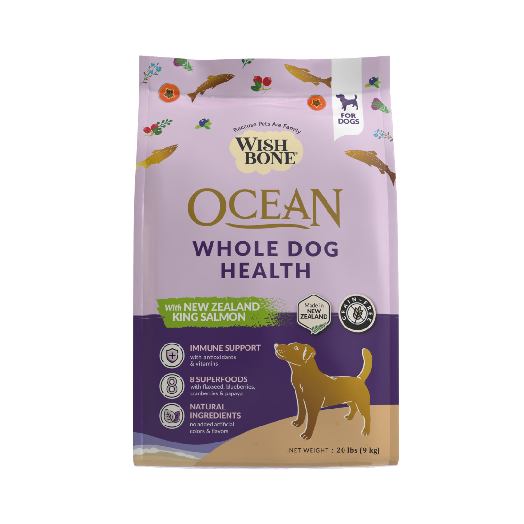 Wishbone Ocean for Dogs - New Zealand King Salmon 1.8kg