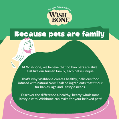 Wishbone Air-Dried Ocean Fish & Lamb 454g