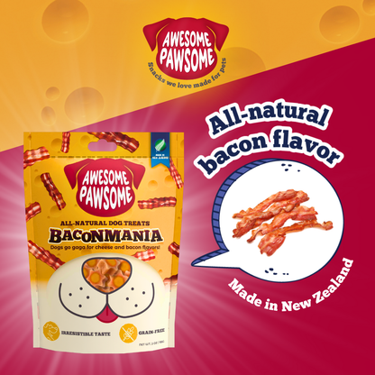 Awesome Pawsome Baconmania 85g