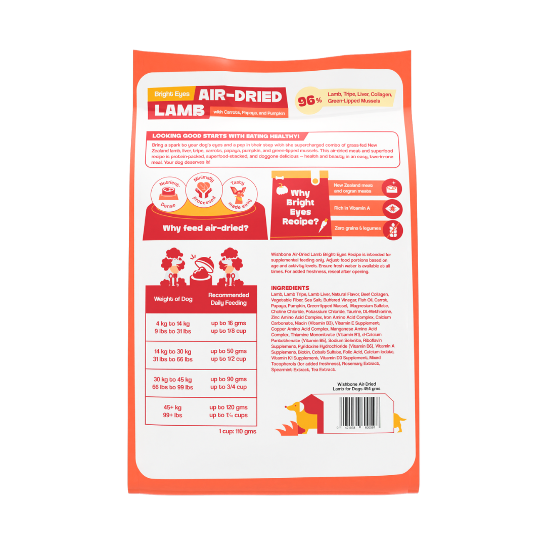 Wishbone Air-Dried Lamb 454g