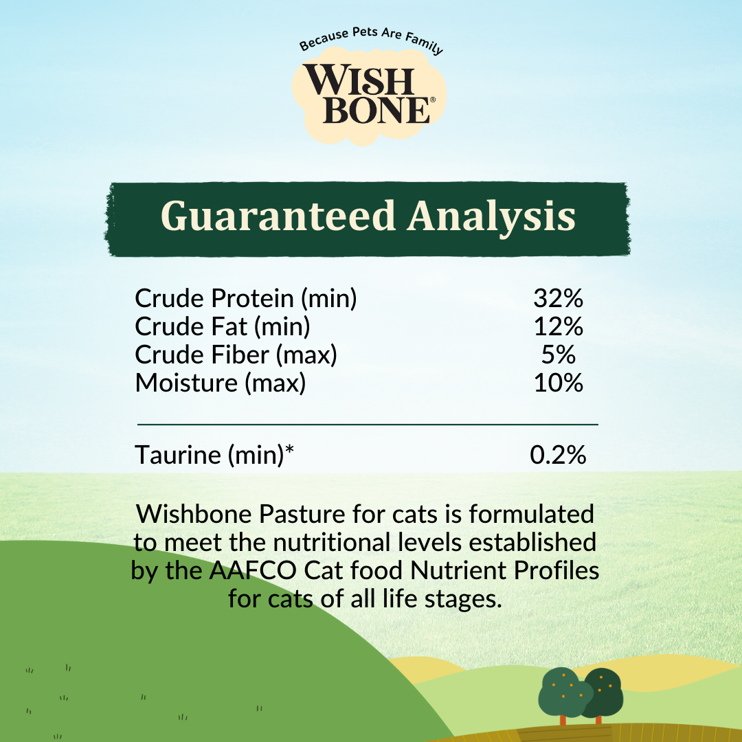 Wishbone Pasture for Cats - New Zealand Lamb 1.8kg