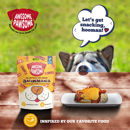 Awesome Pawsome Baconmania 85g