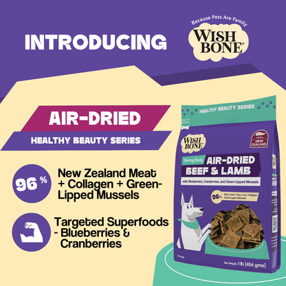 Wishbone Air-Dried Beef & Lamb 454g
