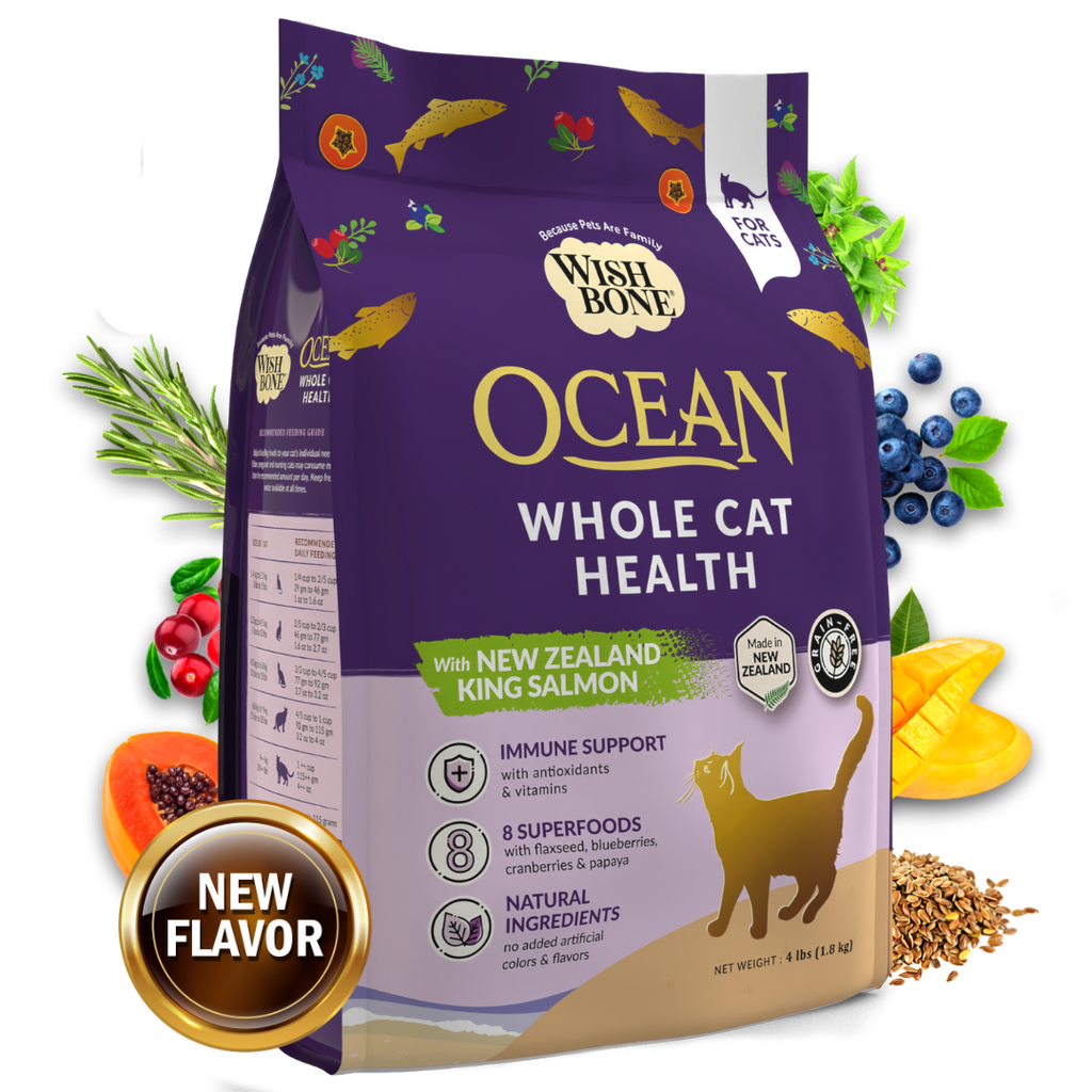 Wishbone Ocean New Zealand King Salmon Gluten Free Grain Free