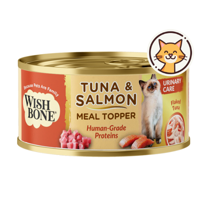 Wishbone Tuna & Salmon - Cat Urinary Care Topper in Cans 85g