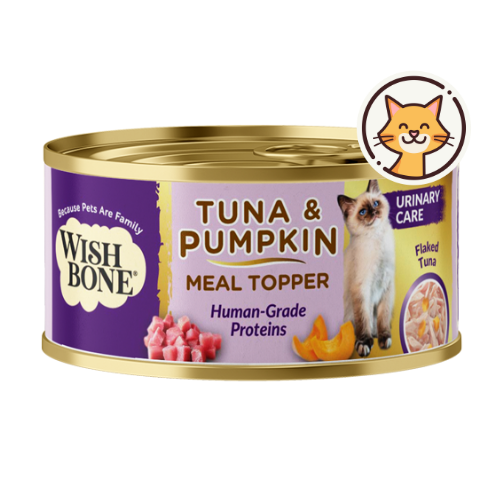 Wishbone Tuna & Pumpkin - Cat Urinary Care Topper in Cans 85g