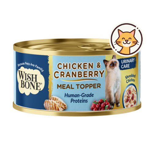 Wishbone Chicken & Cranberry - Cat Urinary Care Topper in Cans 85g