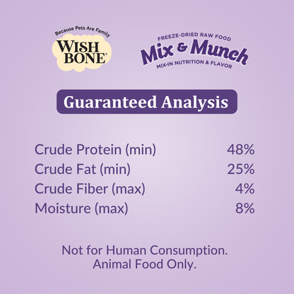 [Dog Super Feed Bundle] Wishbone Dry Dog Food + Freeze-Dried Raw Topper