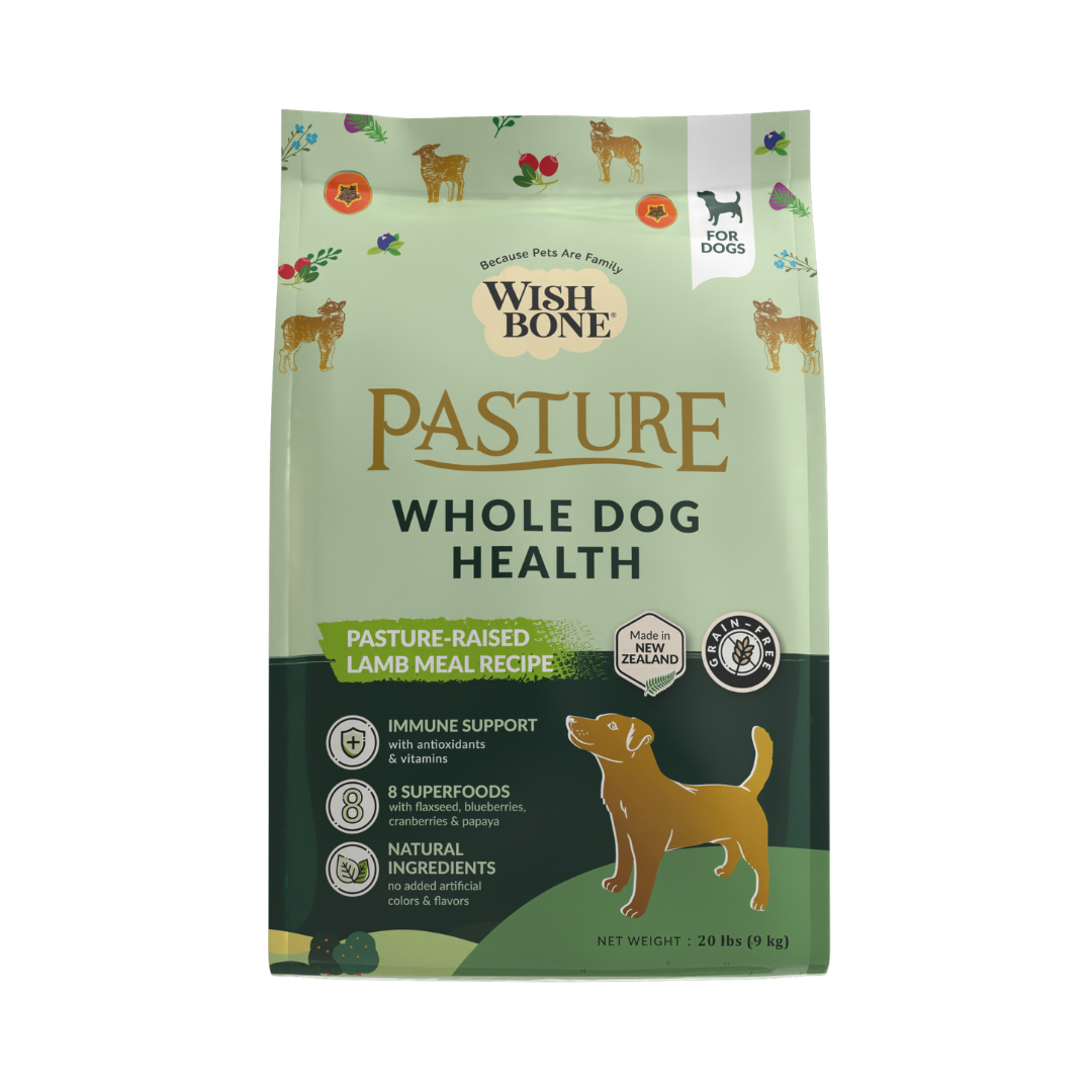 Wishbone Pasture for Dogs - New Zealand Lamb - 1.8kg