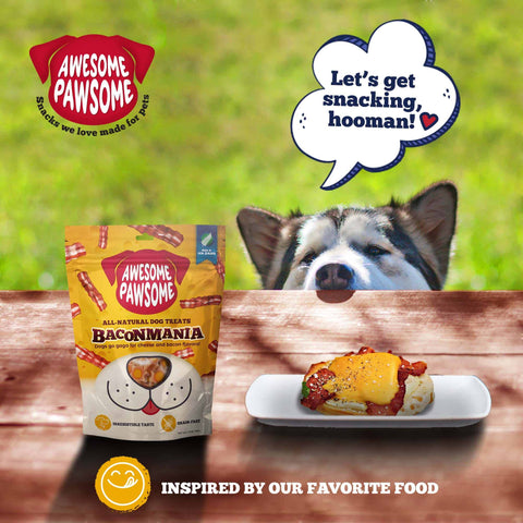 Awesome Pawsome All Natural Dog Treats Baconmania