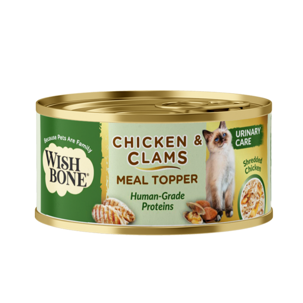 Wishbone Chicken & Clams - Cat Urinary Care Topper in Cans - 85g