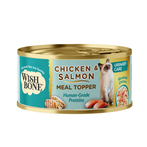 Wishbone Chicken & Salmon - Cat Urinary Care Topper in Cans - 85g