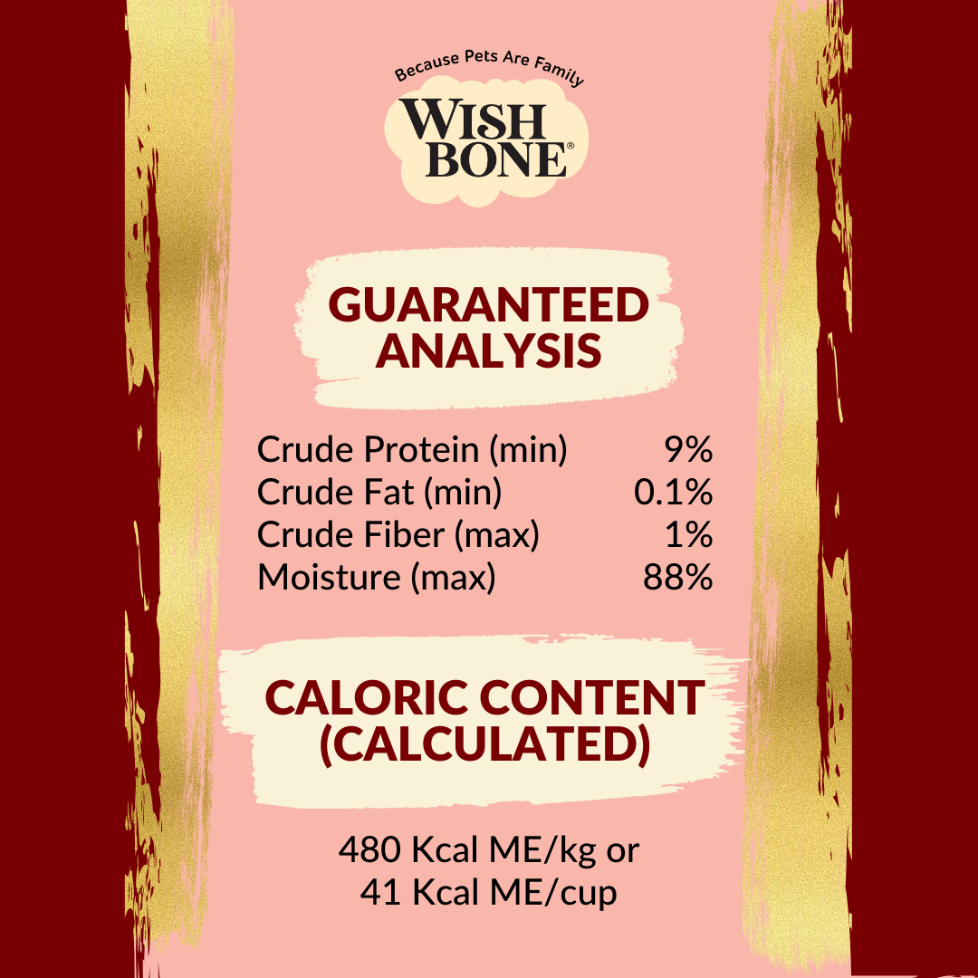 Wishbone Tuna & Beef - Cat Urinary Care Topper in Cans 85g