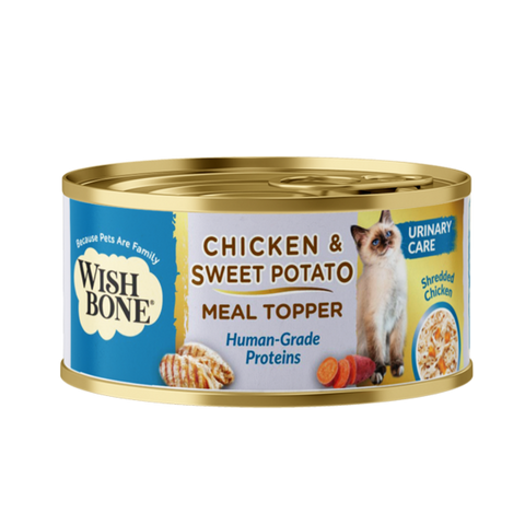 Wishbone Chicken & Sweet Potato - Cat Urinary Care Topper in Cans - 85g