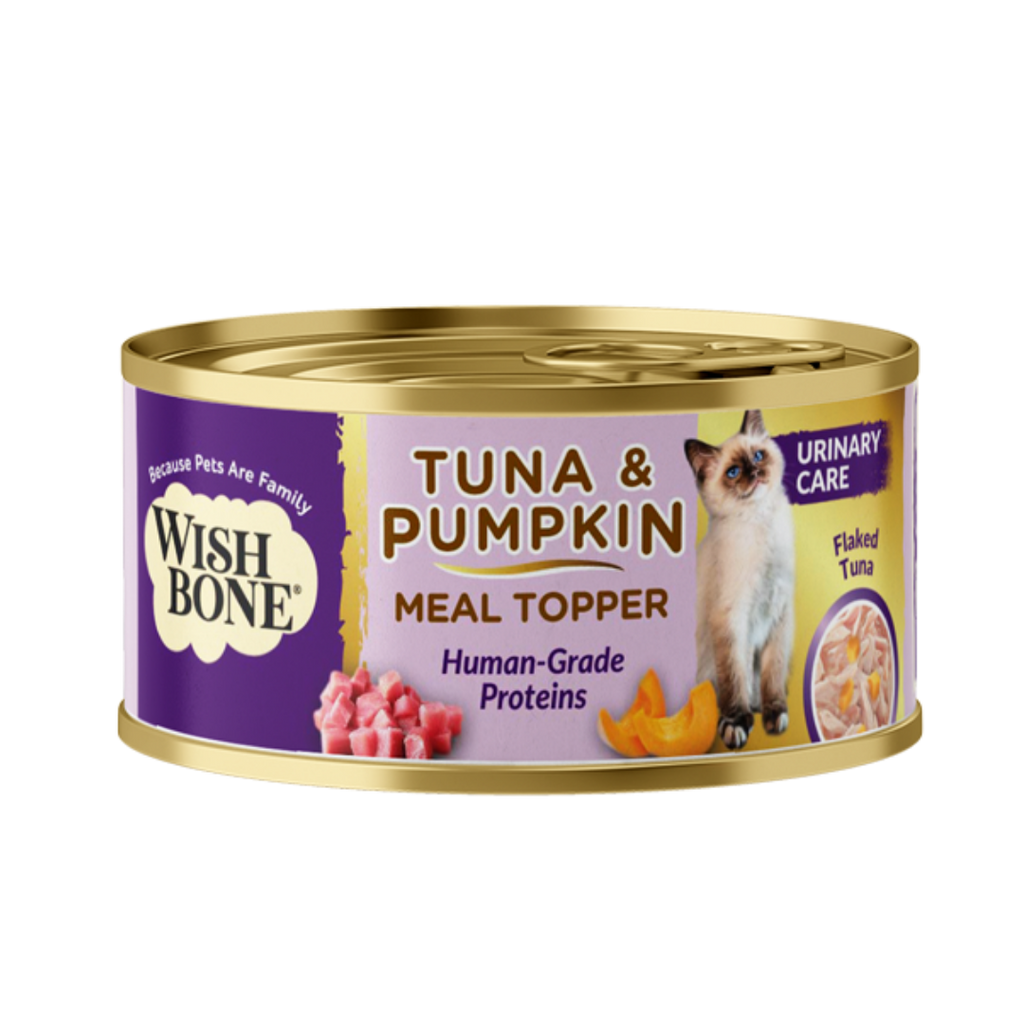 Wishbone Tuna & Pumpkin - Cat Urinary Care Topper in Cans - 85g