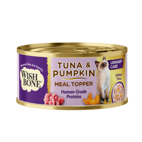 Wishbone Tuna & Pumpkin - Cat Urinary Care Topper in Cans - 85g