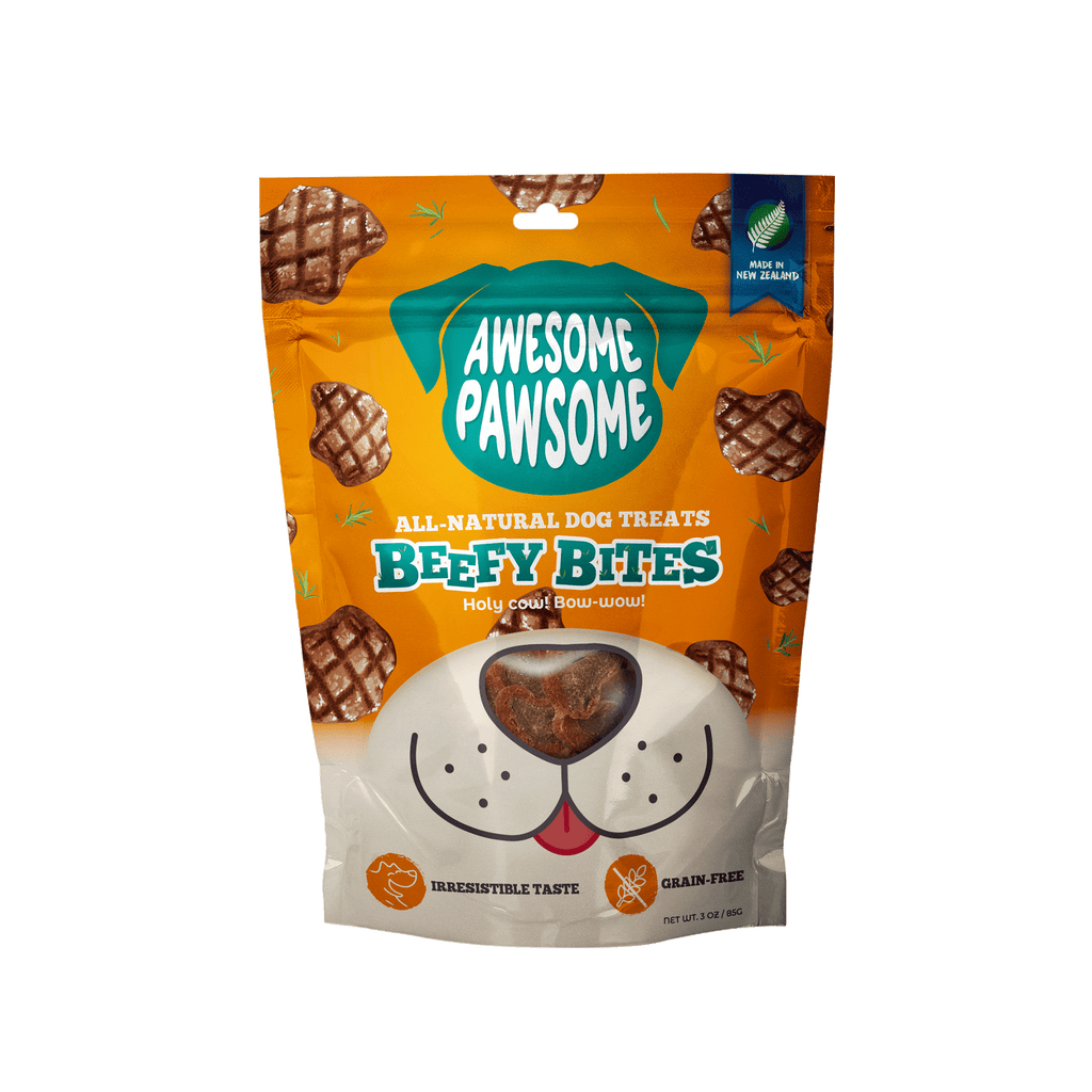 Awesome Pawsome All Natural Dog Treats Beefy Bites