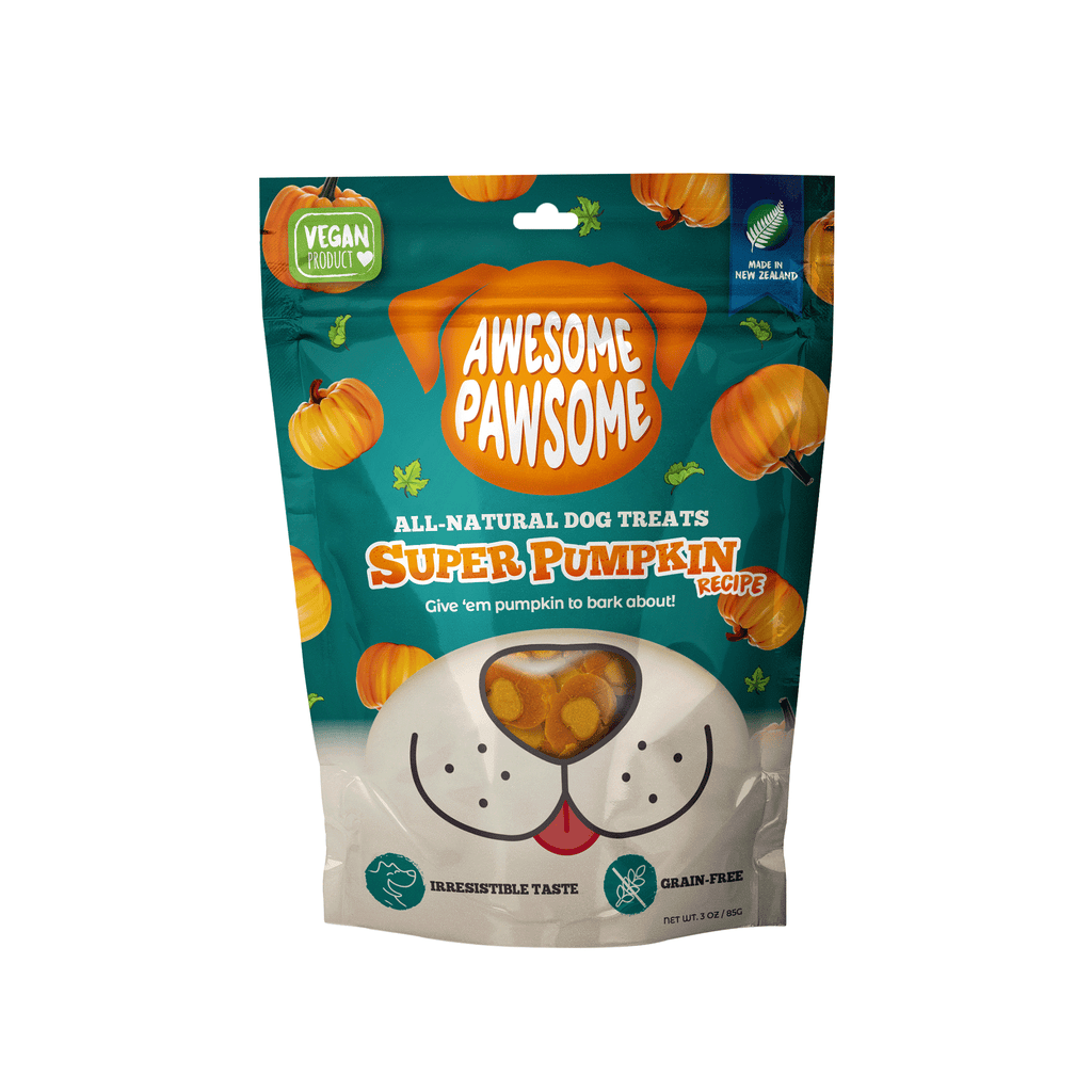 Awesome Pawsome All Natural Dog Treats Super Pumpkin