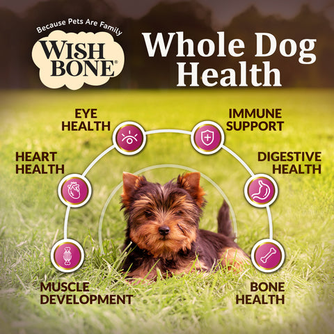 Wishbone Graze New Zealand Beef and Lamb, Gluten Free, Grain Free Dry Dog Food for Overall Pet Health