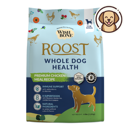 Wishbone Roost for Dogs - New Zealand Chicken 1.8kg