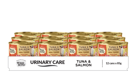 Wishbone Tuna & Salmon - Cat Urinary Care Topper in Cans - 85g