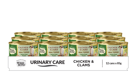 Wishbone Chicken & Clams - Cat Urinary Care Topper in Cans - 85g