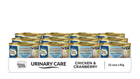 Wishbone Chicken & Cranberry - Cat Urinary Care Topper in Cans - 85g