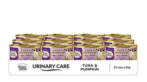 Wishbone Tuna & Pumpkin - Cat Urinary Care Topper in Cans - 85g